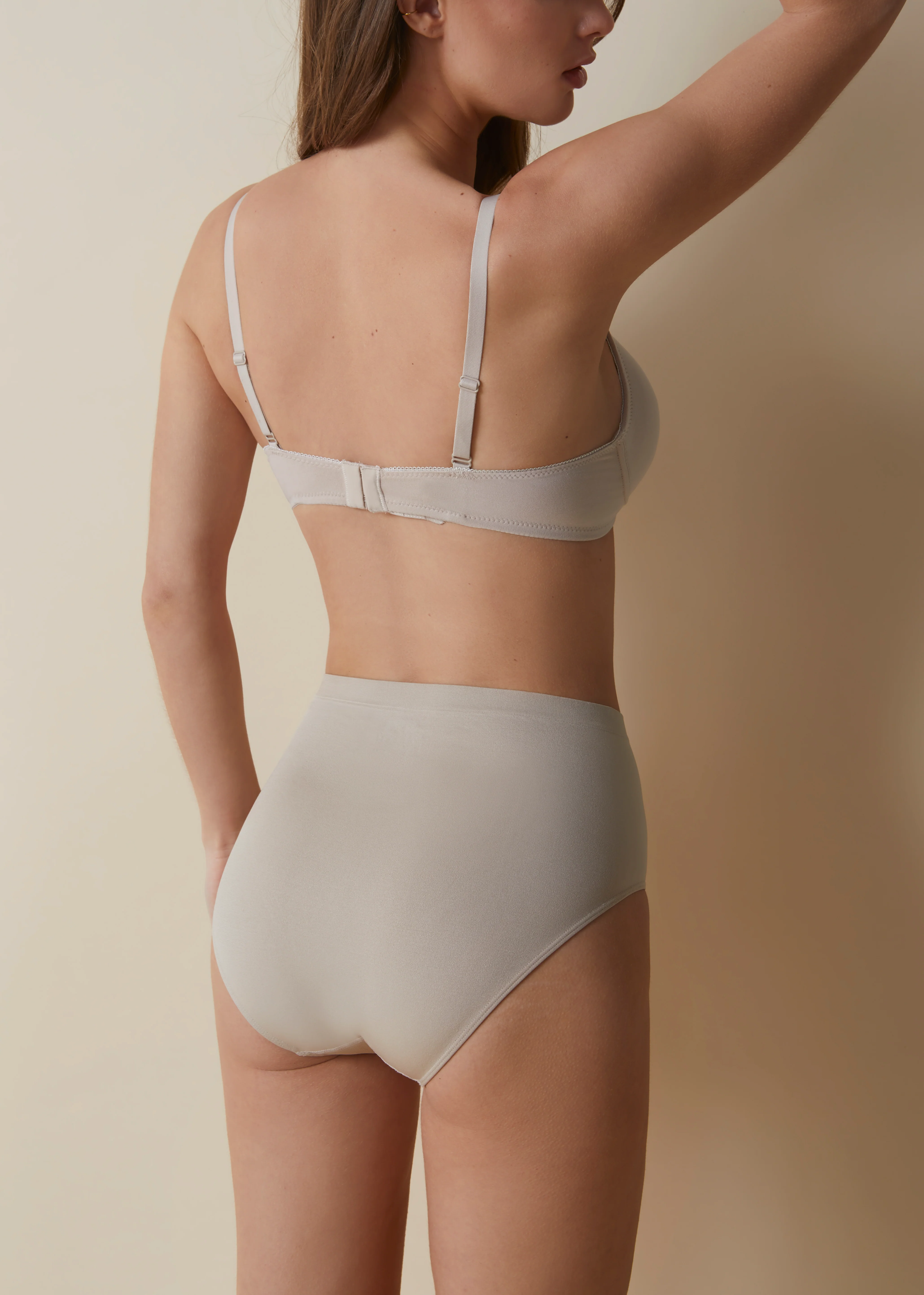 Reggiseno da allattamento in morbido cotone senza ferretto con coppe imbottite rifinite in pizzo - Image 20