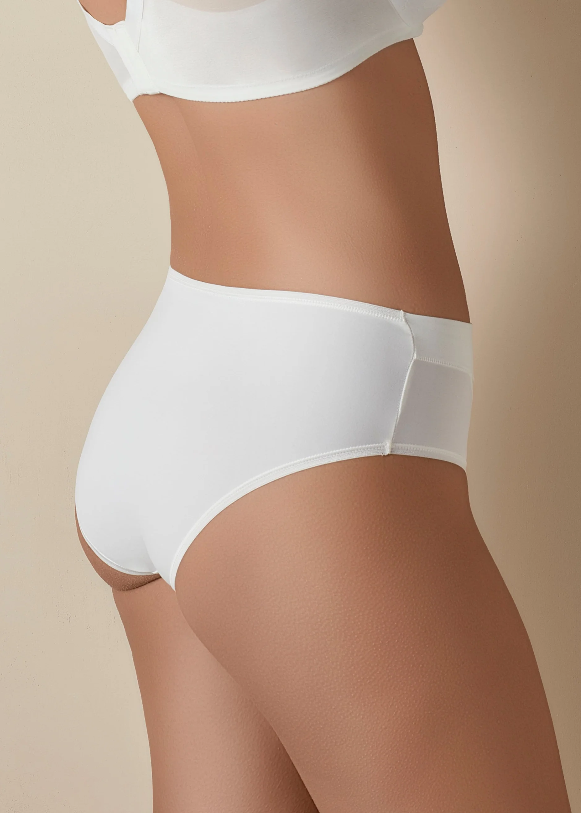 Slip a vita alta con trama geometrica leggermente contenitivo - Image 8